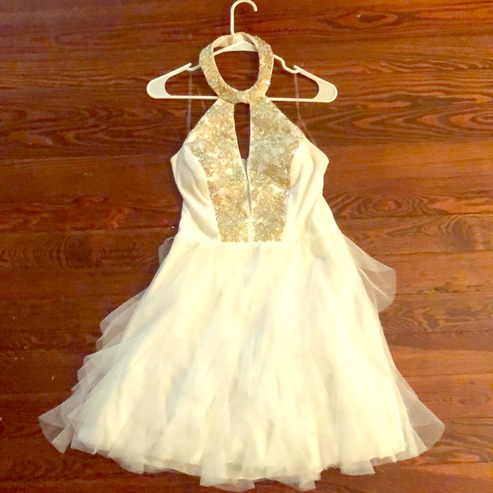 A formal dress